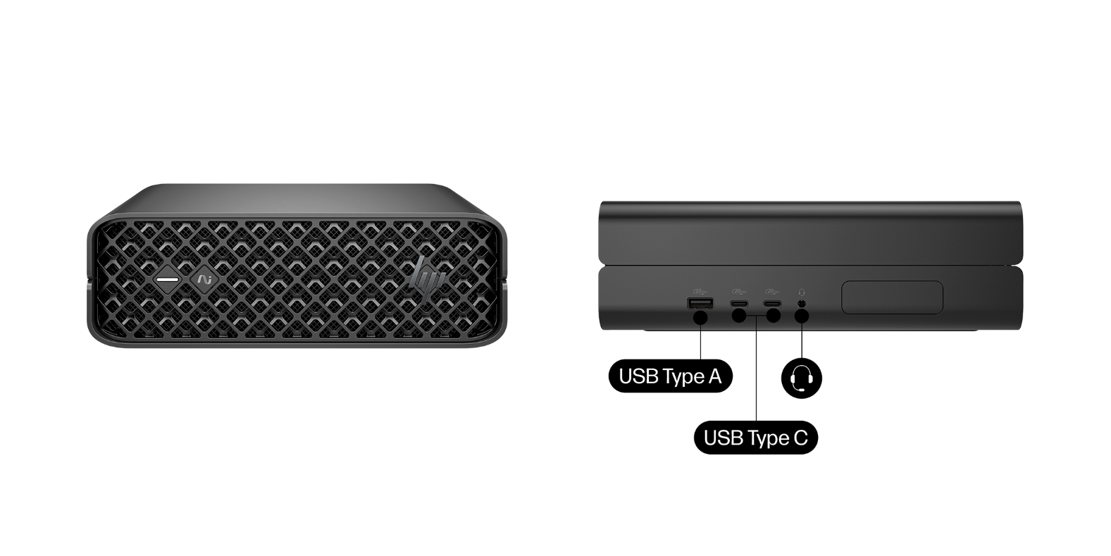 HP Z2 Mini G1a w/AMD Ryzen™ AI Max PRO 380 32GB/512GB