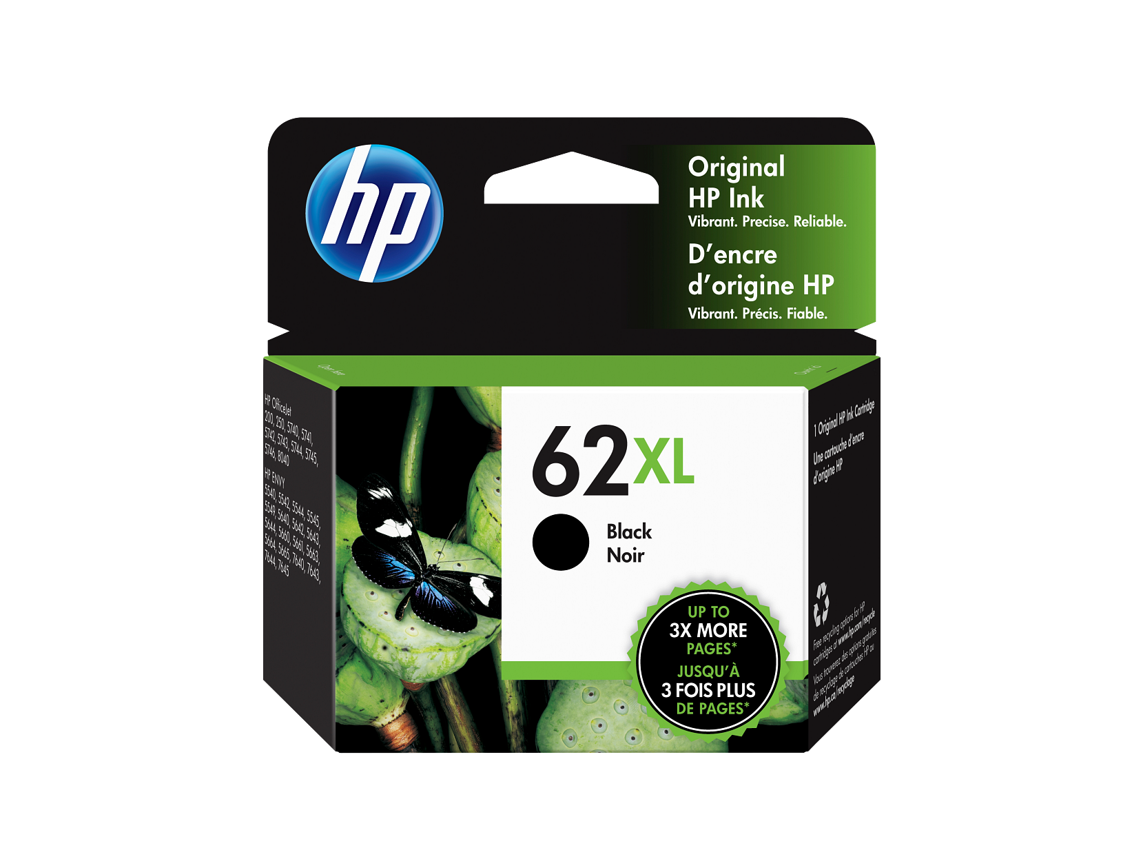 HP 62XL High Yield Ink Cartridge