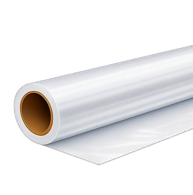 36" x 75' Clear Film, 2 in Core