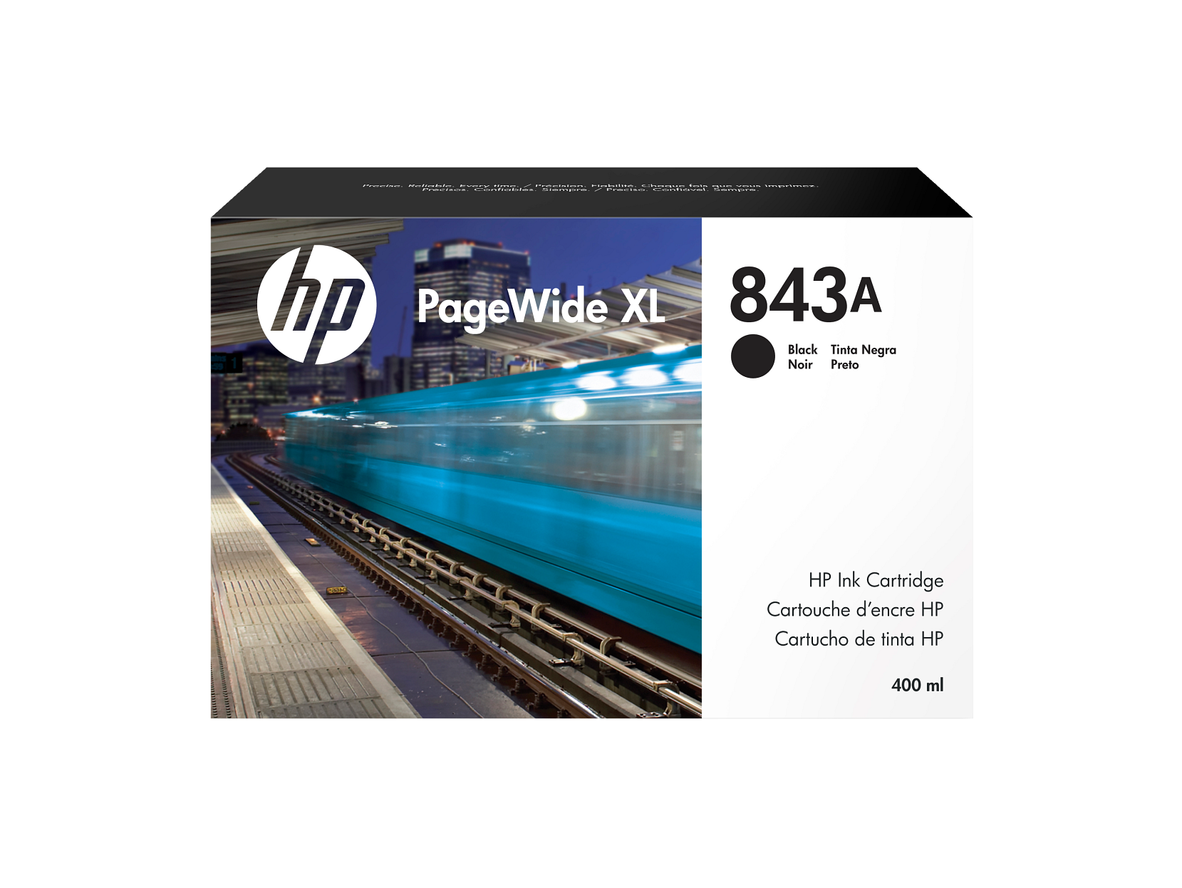 HP 843A 400ml Ink Cartridge - PageWide XL 4500/4000/5000 Printer Series