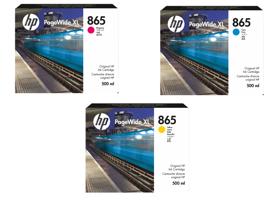 HP #865 500ml Ink Cartridge – Pagewide XL 4200