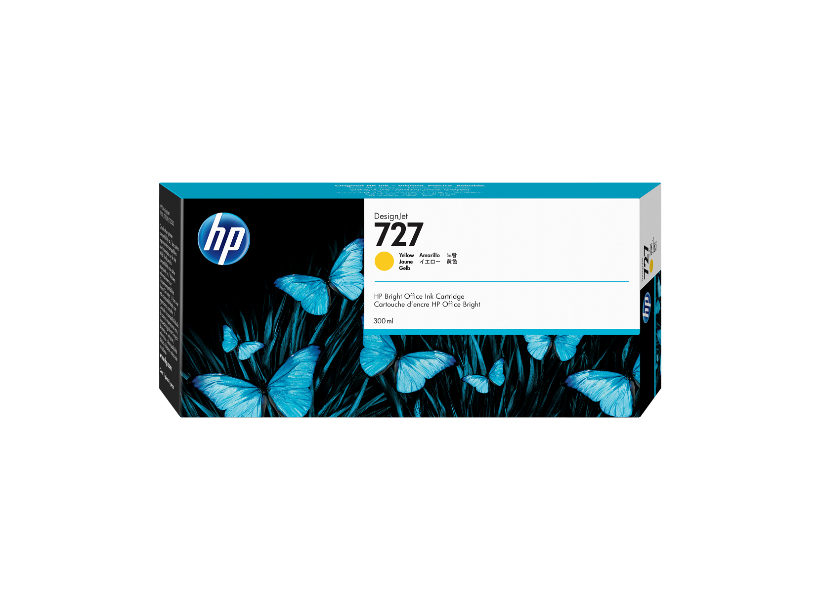 HP 727 130/300ml Ink Cartridge - DesignJet T1530, T2530, T930 Printer Series