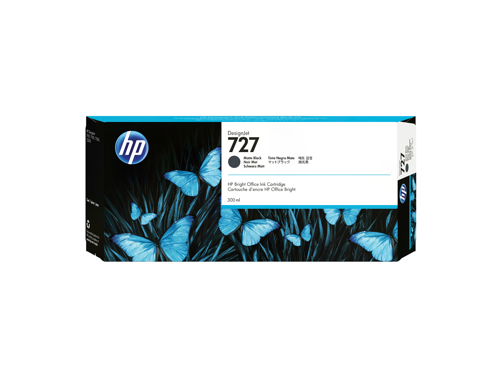 HP 727 130/300ml Ink Cartridge - DesignJet T1530, T2530, T930 Printer Series