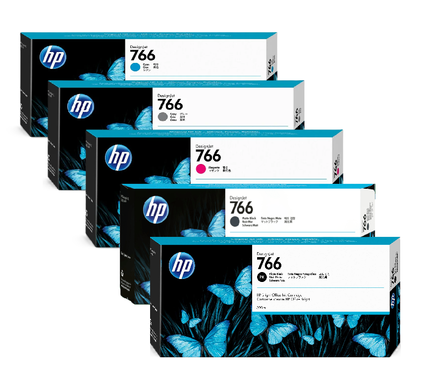 HP #766 300ml Ink Cartridge – DesignJet XL 3600