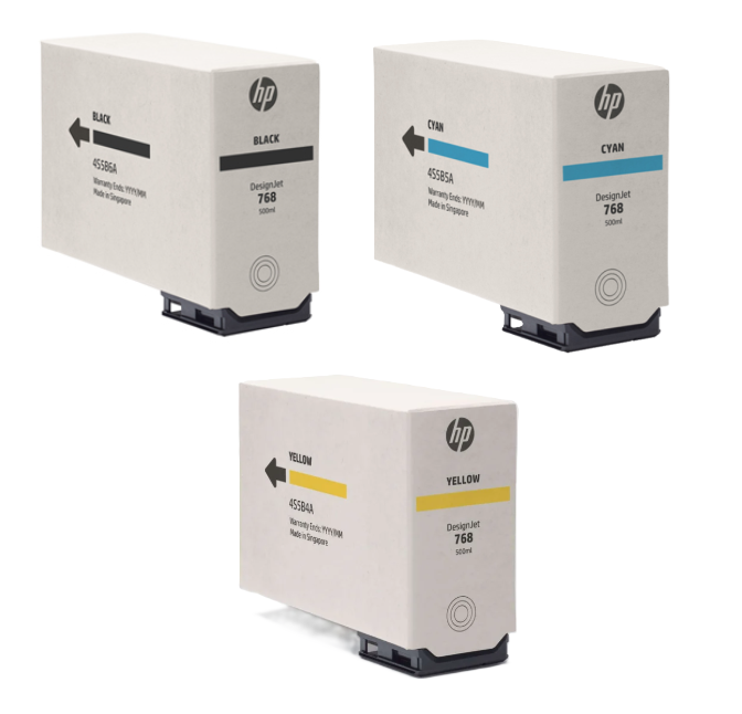 HP #768 500ml Ink Cartridge – Designjet XL 3800