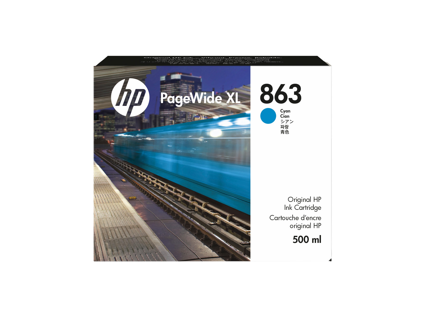 HP 863 500ml PageWide XL Ink Cartridge