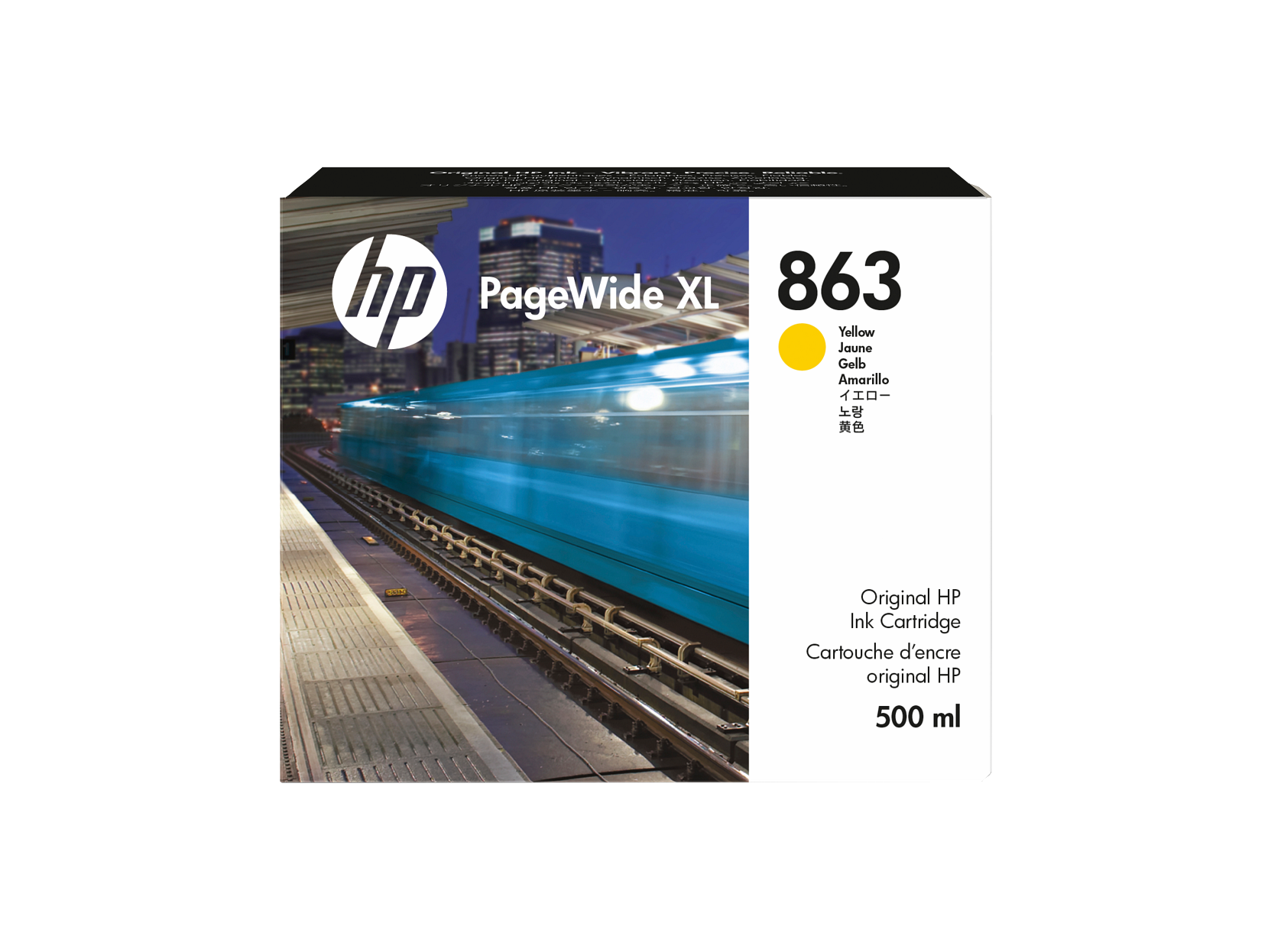 HP 863 500ml PageWide XL Ink Cartridge