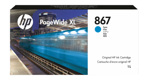 HP #867 1L Ink Cartridge – PageWide XL 5200