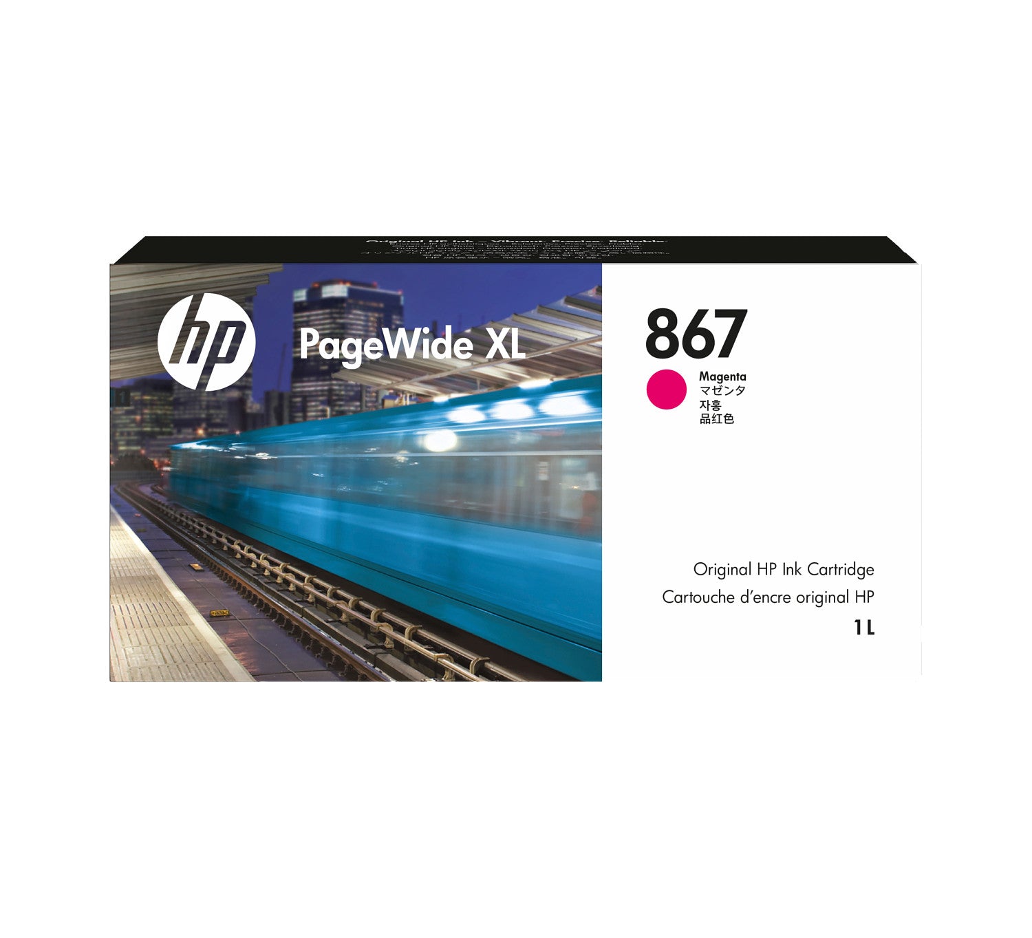 HP 866/867 1L Ink Cartridge – PageWide XL 5200, 8200 Series