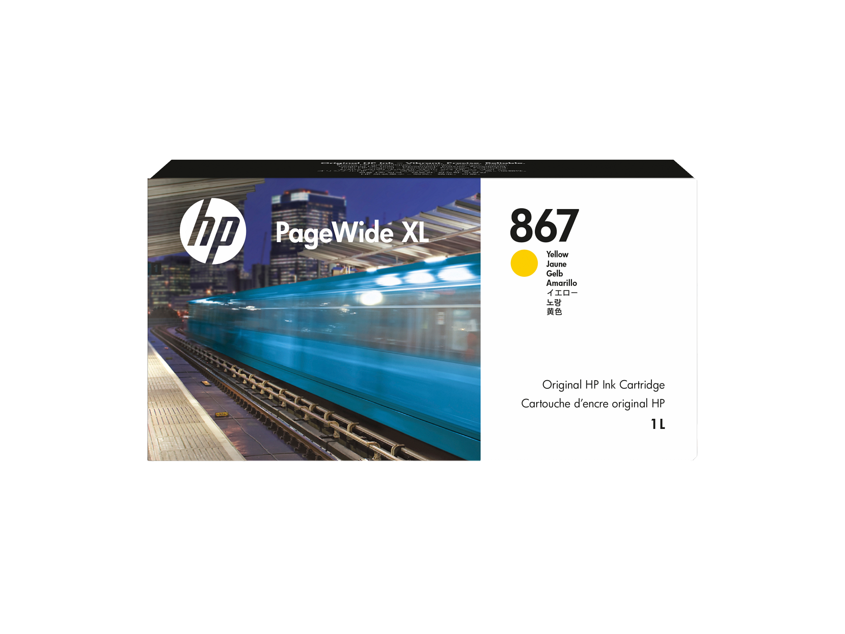 HP 866/867 1L Ink Cartridge – PageWide XL 5200, 8200 Series