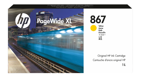 HP #867 1L Ink Cartridge – PageWide XL 5200