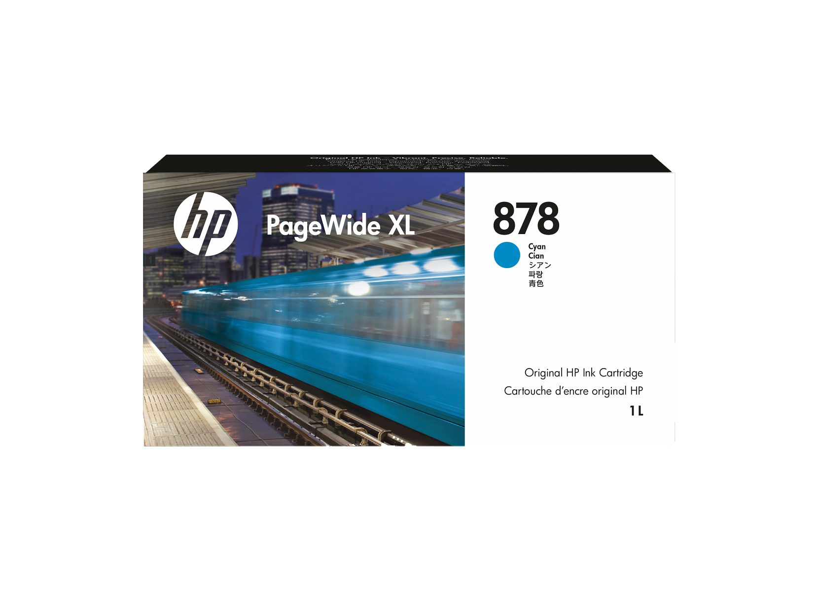 HP 878/868 1-liter PageWide XL Ink Cartridge