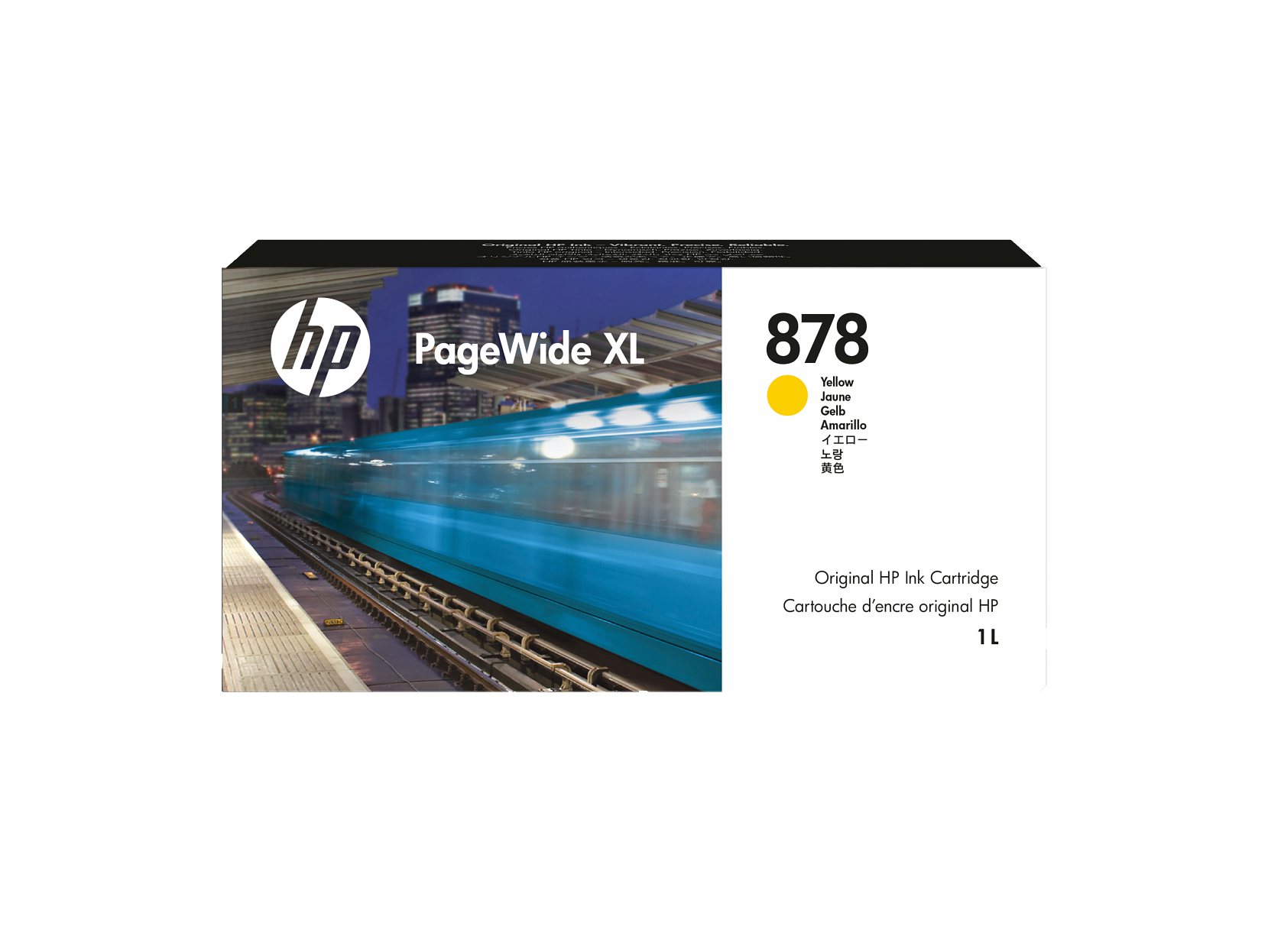 HP 878/868 1-liter PageWide XL Ink Cartridge