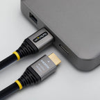 StarTech 8ft (2.4m) Premium Certified High-Speed High-Flex HDMI 2.0 Cable, 4K 60Hz/1440p 144Hz, 18Gbps